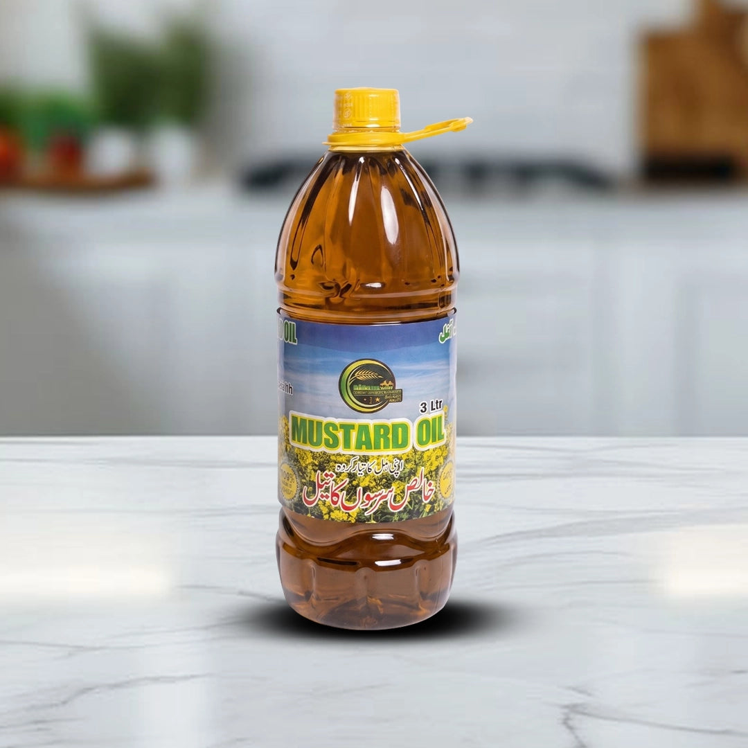 Semi Virgin Mustard Oil - Pure and Natural Cooking Essential