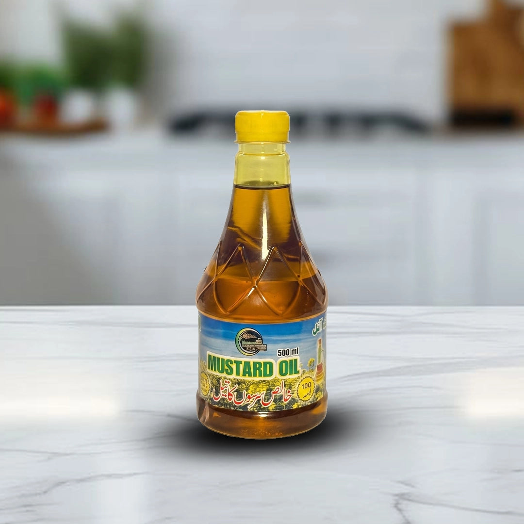 Semi Virgin Mustard Oil - Pure and Natural Cooking Essential
