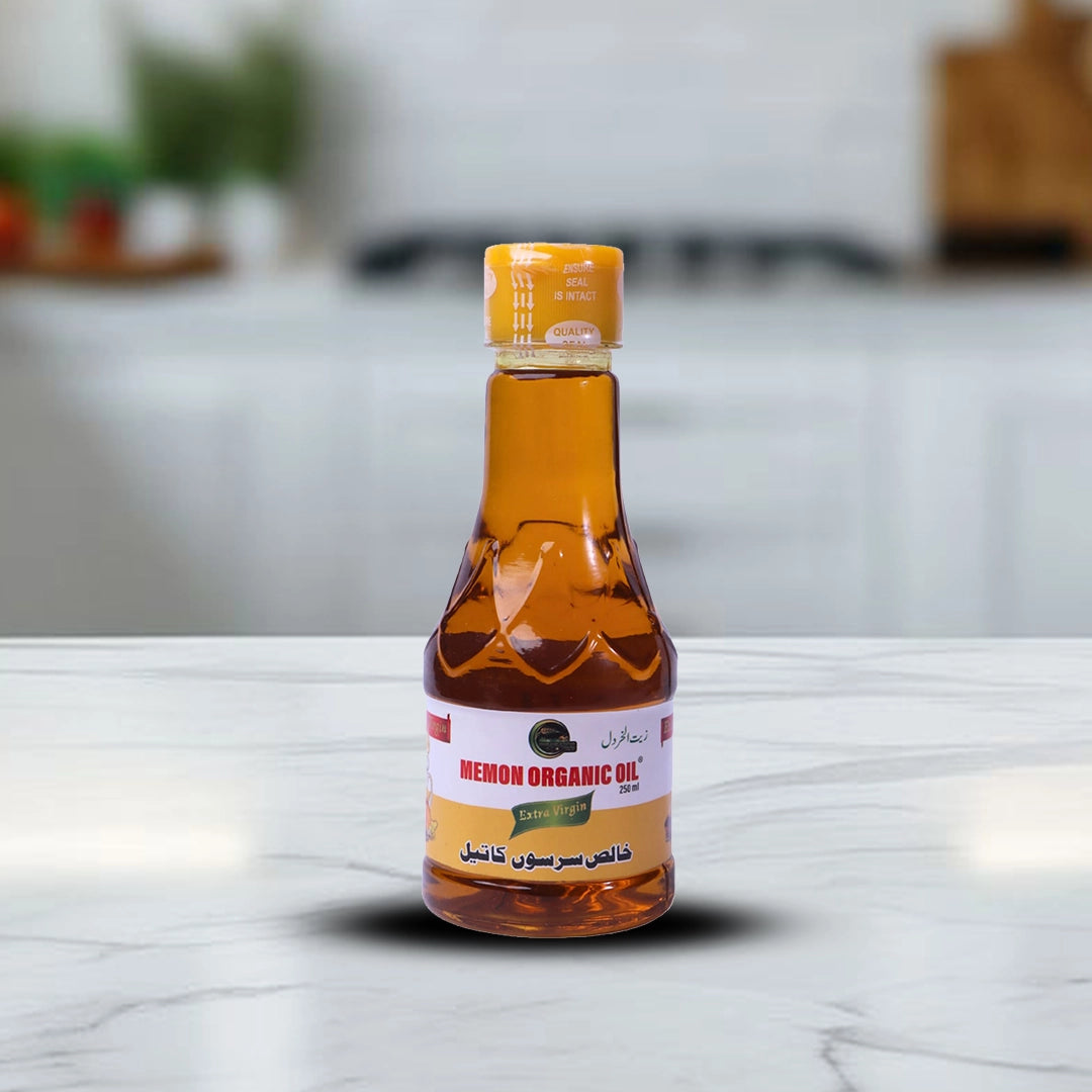 Extra Virgin Mustard Oil - Pure and Premium Quality Cooking Oil