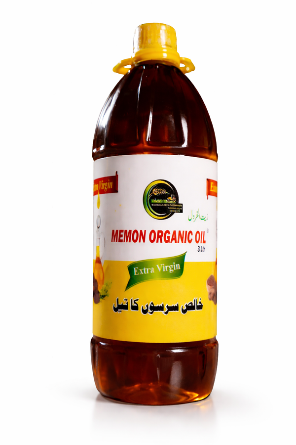 Extra Virgin Mustard Oil - Pure and Premium Quality Cooking Oil