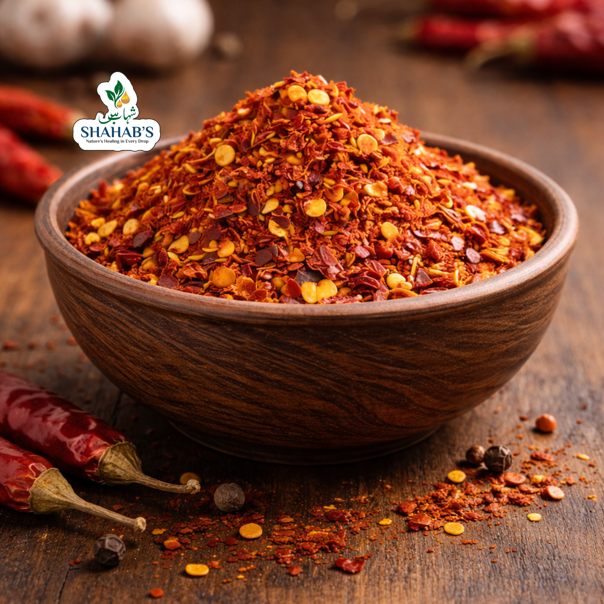 Premium Crushed Red Chili Flakes (Mirch Kutti) – Fresh & Spicy