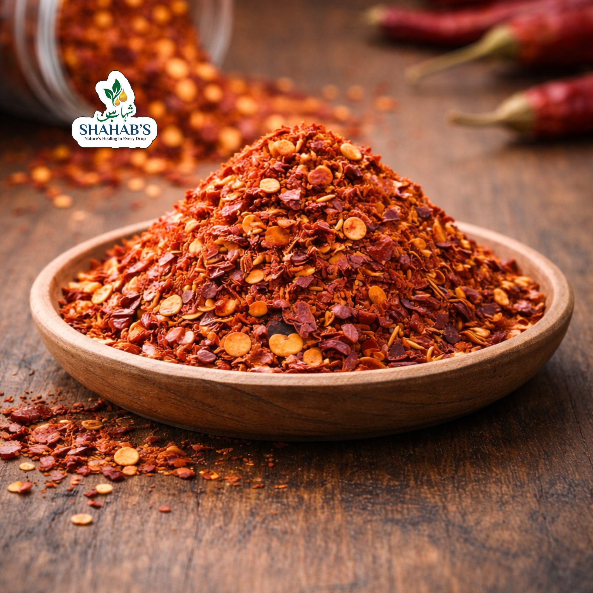 Premium Crushed Red Chili Flakes (Mirch Kutti) – Fresh & Spicy