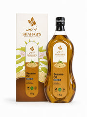 Pure Cold-Pressed Sesame Oil - Premium Edible Grade