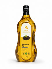 Extra Virgin Mustard Oil - Cold-Pressed from Pure Black Seeds