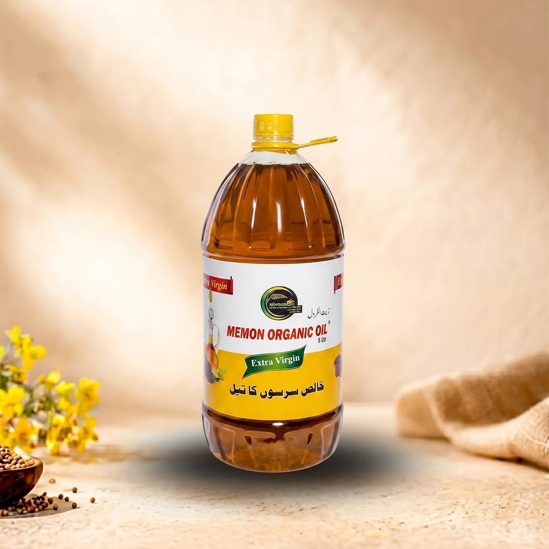 Extra Virgin Mustard Oil - Pure and Premium Quality Cooking Oil