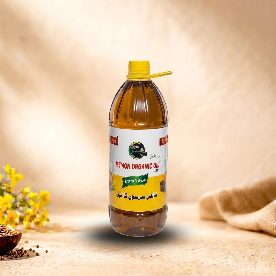 Extra Virgin Mustard Oil - Pure and Premium Quality Cooking Oil