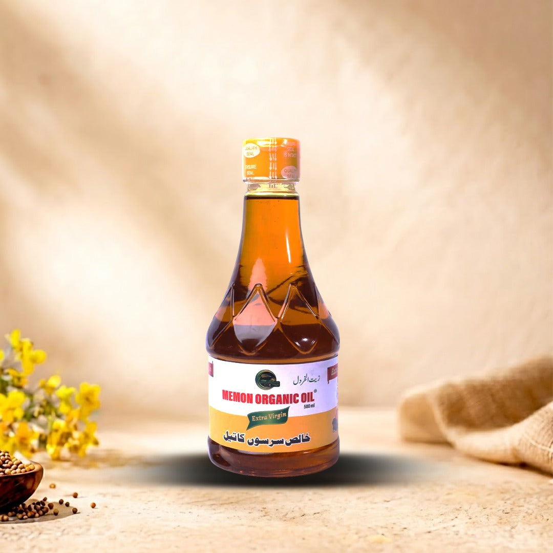 Extra Virgin Mustard Oil - Pure and Premium Quality Cooking Oil