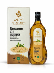 Pure Cold-Pressed Sesame Oil - Premium Edible Grade